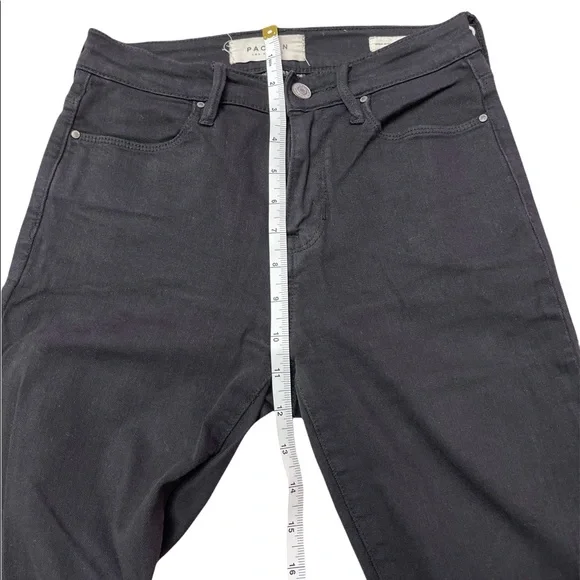 PacSun High-Rise Ankle Jegging Black size 23 (small) - Picture 9 of 12